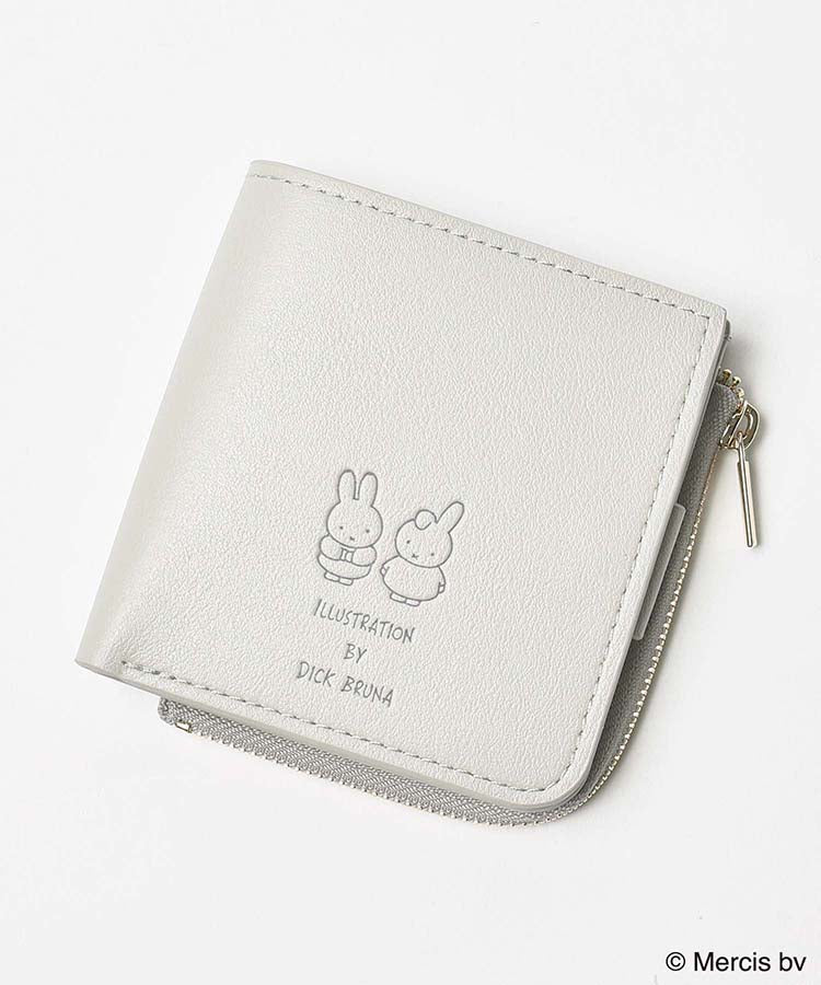 Miffy logo compact wallet