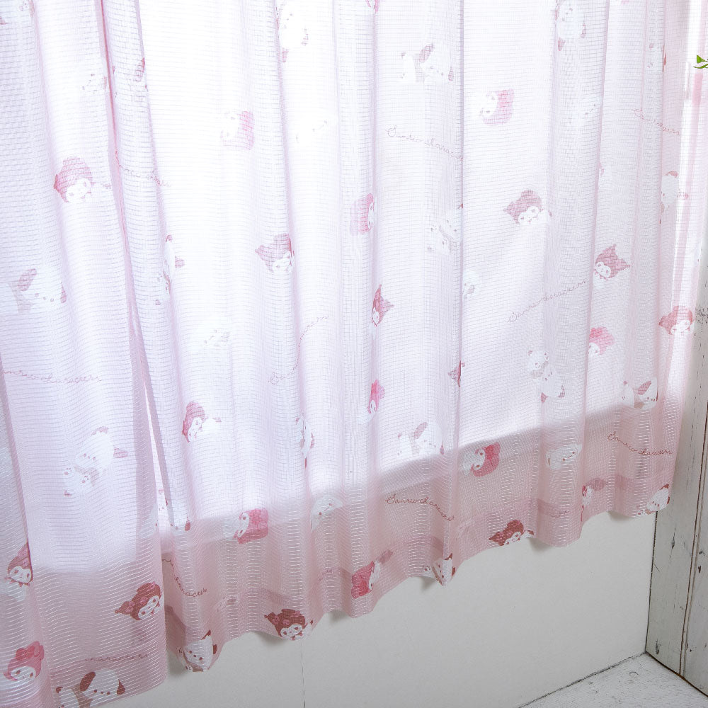  Sanrio Characters Level 2 Blackout and Heat Insulation Curtain + Window Screen 4-Piece Set 