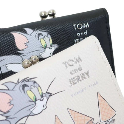 Tom and Jerry Tri-Fold Short Wallet in Two Colors