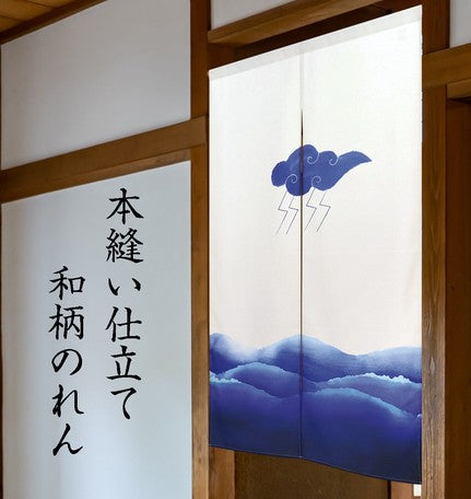 Japanese pattern door curtain