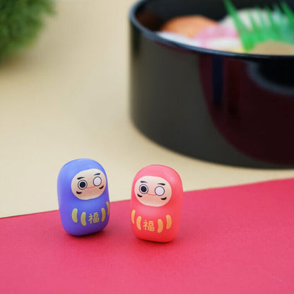  Daruma & Japanese waving cat Shaped Chopsticks Rest 