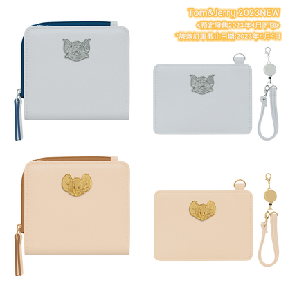 Tom&Jerry Card Holder/Bifold Short Wallet 2023NEW "Scheduled to be released in late April 2023"