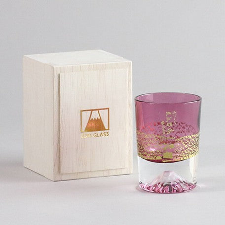【Gold Foil Fuji】Fuji Cold Wine Glass