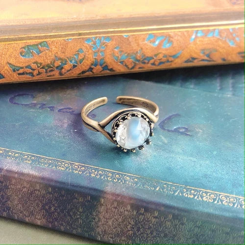 Russian blue ring made in japan