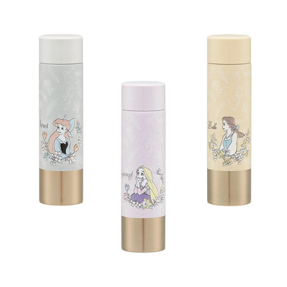 Skater Disney characters three stainless steel water bottles 160ml