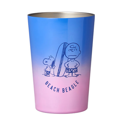 【Snoopy PEANUTS】 Gradient Stainless Steel Cup