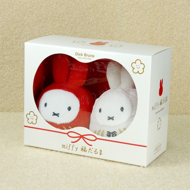  Miffy Lucky Dharma red and white suit 