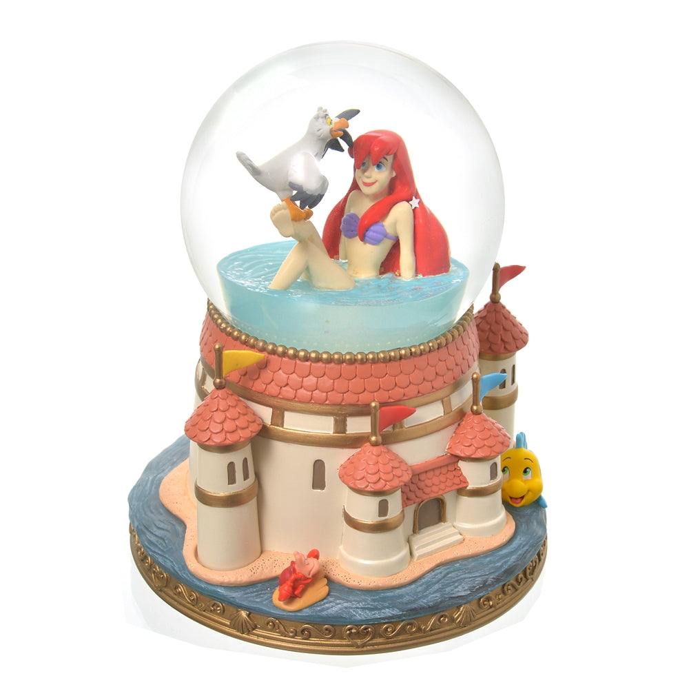 Disney Ariel &amp; Scuttle Snow Globe