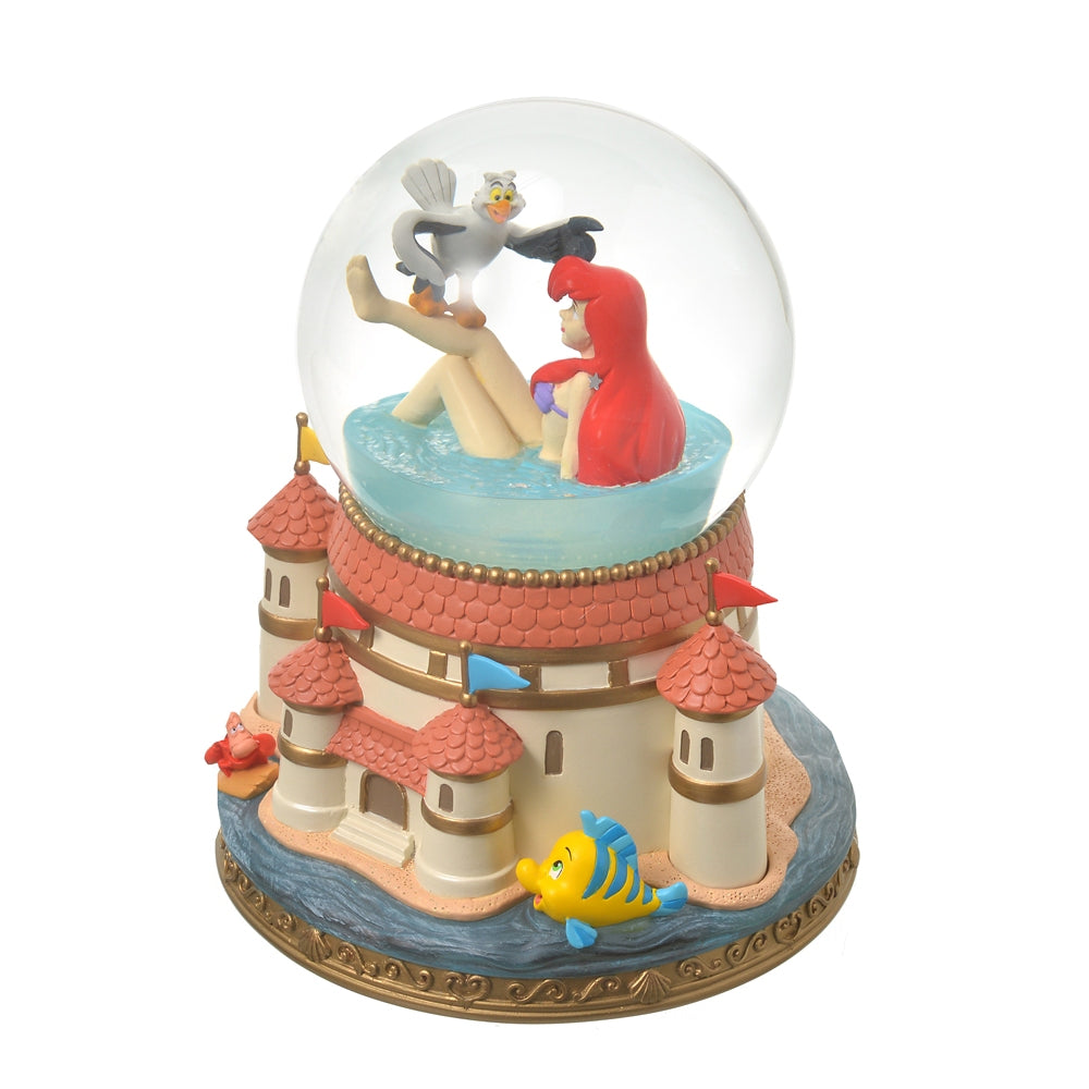 Disney Ariel &amp; Scuttle Snow Globe