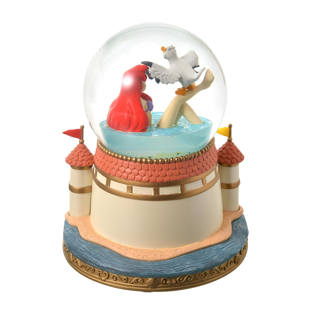 Disney Ariel &amp; Scuttle Snow Globe