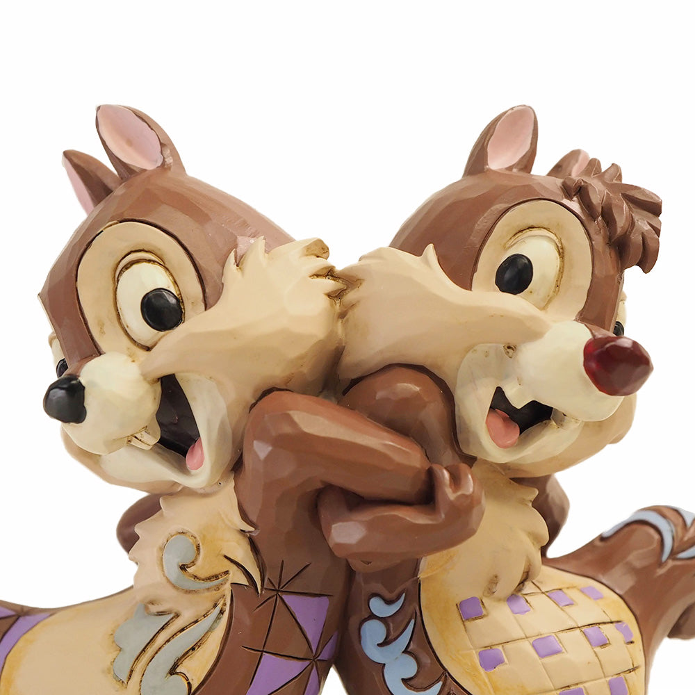  Disney Traditions Chip&Dale Back to Back Decoration 