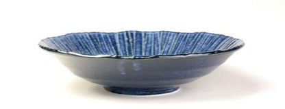 Set of two indigo bowls from the Hanakon collection