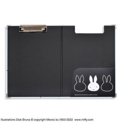 Miffy Face Up White&Black A4 Folder
