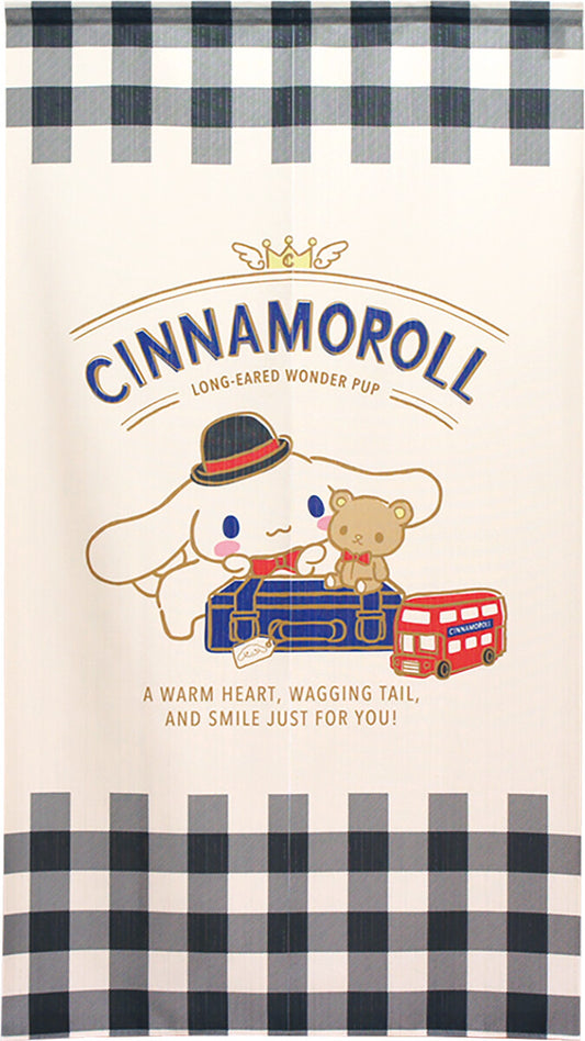 SANRIO - “Cinnamoroll Outing” 門簾 日本製 - Morisawa.Mall