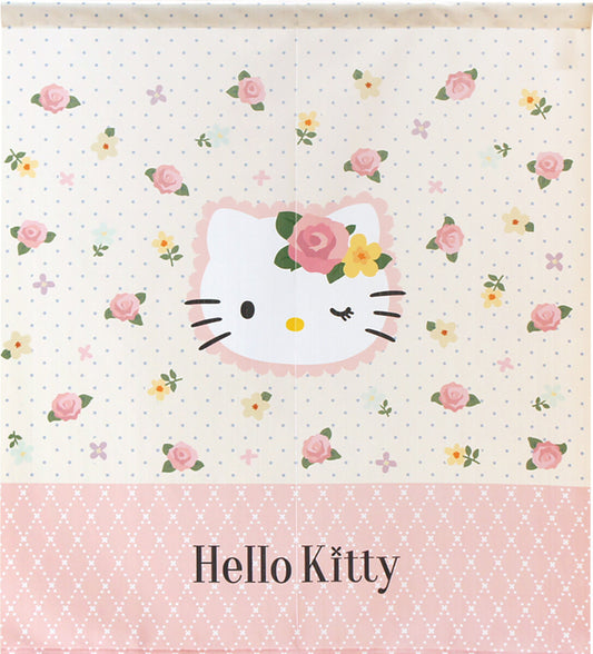 Sanrio - Hello Kitty Rose 門簾 日本製 - Morisawa.Mall