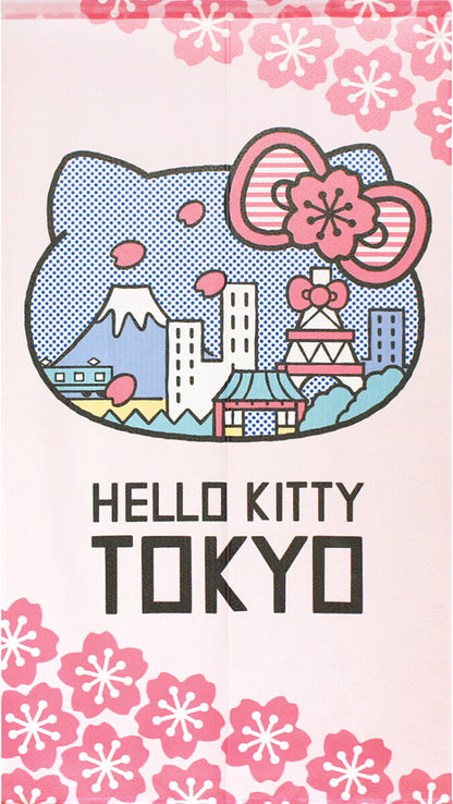 SANRIO - “Hello Kitty TOKYO” 門簾 日本製 - Morisawa.Mall