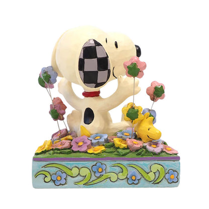 Snoopy flower theme decoration