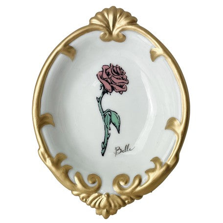 Beauty and the Beast Soap Dish Rose