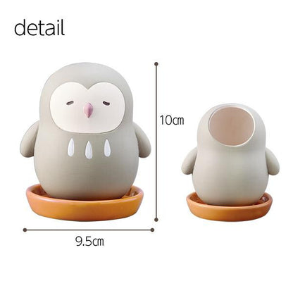 Owl Pottery Humidifier