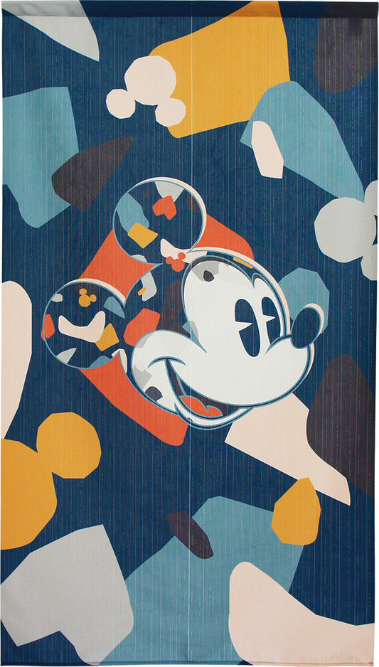 DISNEY - Mickey Marble 門簾 日本製 - Morisawa.Mall