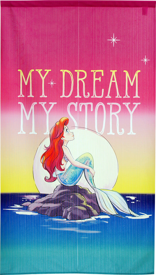 DISNEY - MY_DREAM_MY_STORY 門簾 日本製 - Morisawa.Mall