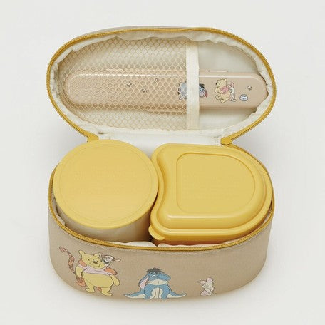 Disney Pooh Lunch Box with Antibacterial Thermos 560ml
