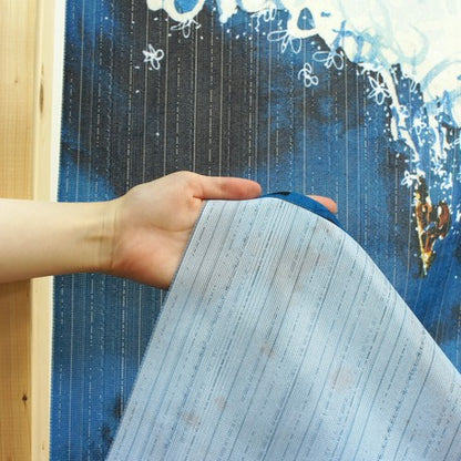 Hawaii "above_the_set" curtain made in Japan 85X150cm