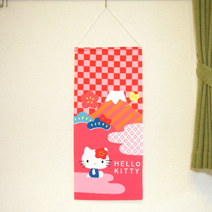 Sanrio Hello Kitty 日本圖案 毛巾掛毯 33x75 cm 日本製