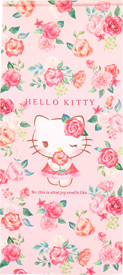 Sanrio Hello Kitty Rose Garden 毛巾掛毯 33x75 cm 日本製