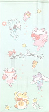 Sanrio Characters Konekoneko Towel Tapestry 33x75cm Made in Japan