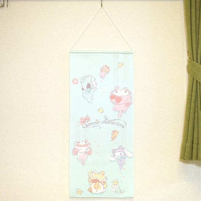 Sanrio Characters Konekoneko Towel Tapestry 33x75cm Made in Japan