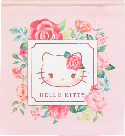 Sanrio Hello Kitty 玫瑰園 毛巾兩件裝 33x33 cm 日本製