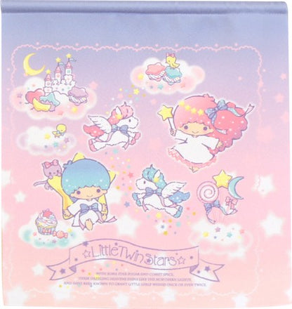 Sanrio Little twin stars aurora fantasy towels two-pack 33x33 cm made in Japan