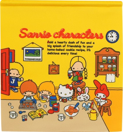 Sanrio Characters Retro 70's 毛巾兩件裝 33x33 cm 日本製