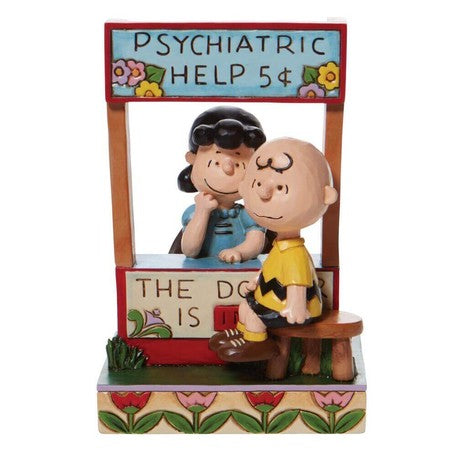 Snoopy Lucy & Peanuts Friends Doctor Booth