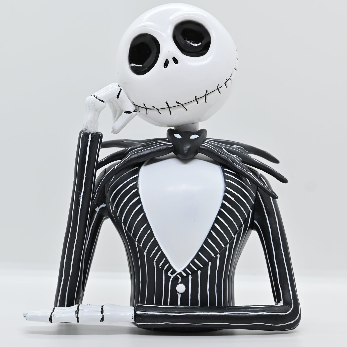 Jack Skellington style money poppy bauble