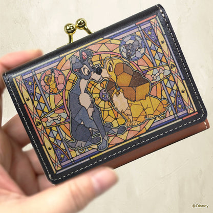 DISNEY STAINED GLASS COLLECTION Wallet Made in Japan