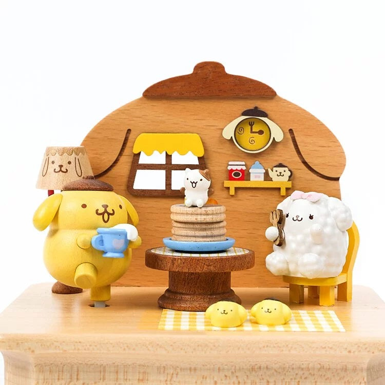 【Sanrio】 布甸狗Pompompurin音樂盒