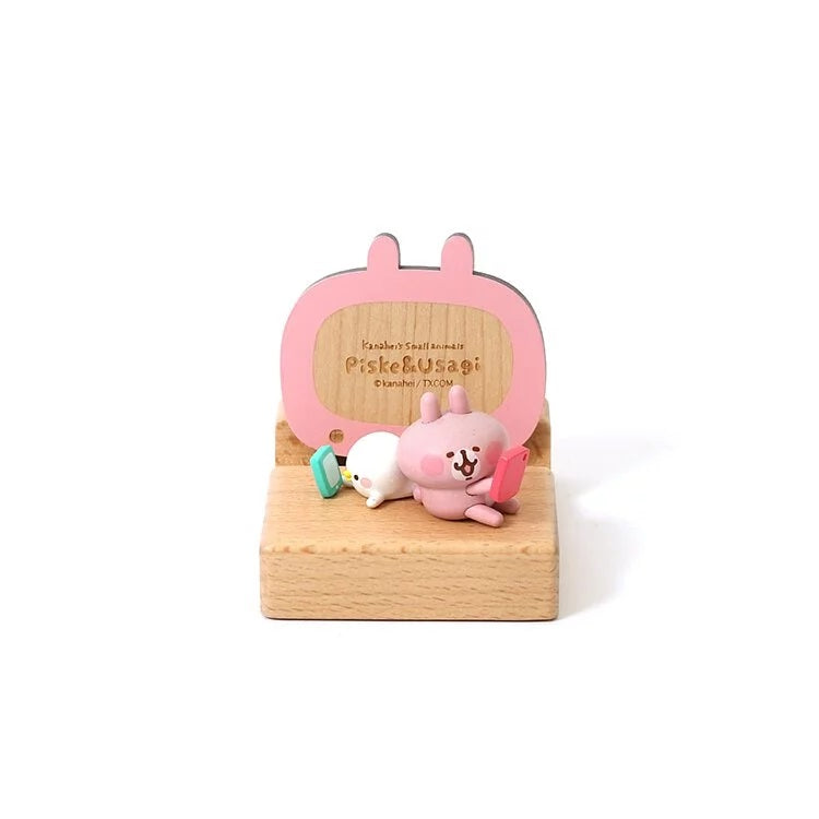 [Kanahera's Little Animals] P and Pink Bunny Phone Holder [In stock]