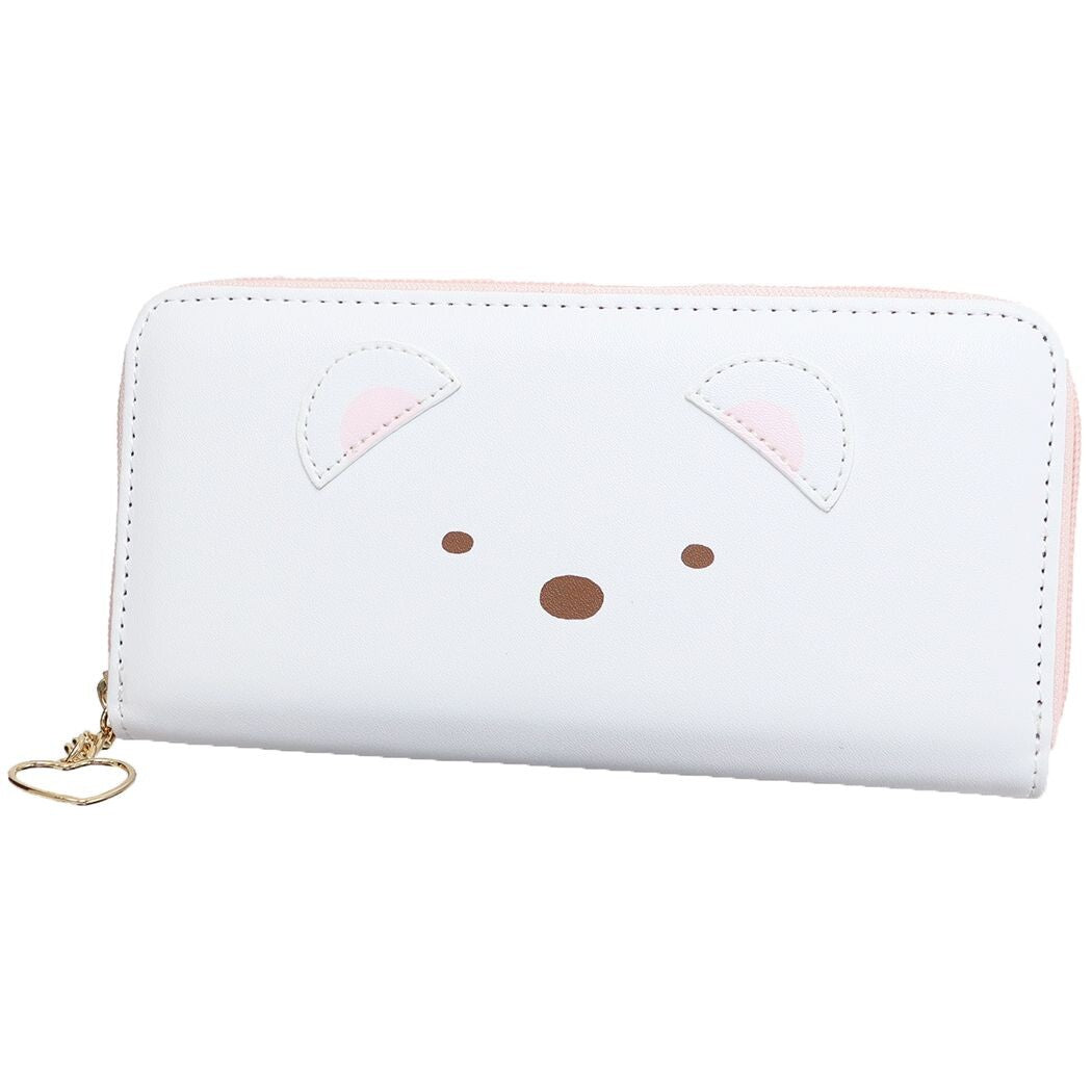  Sumikko Gurashi Round Zipper Long Wallet 