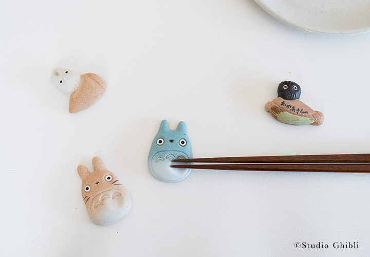  My Neighbor Totoro Chopstick Rest Four-Pack Made in Japan 