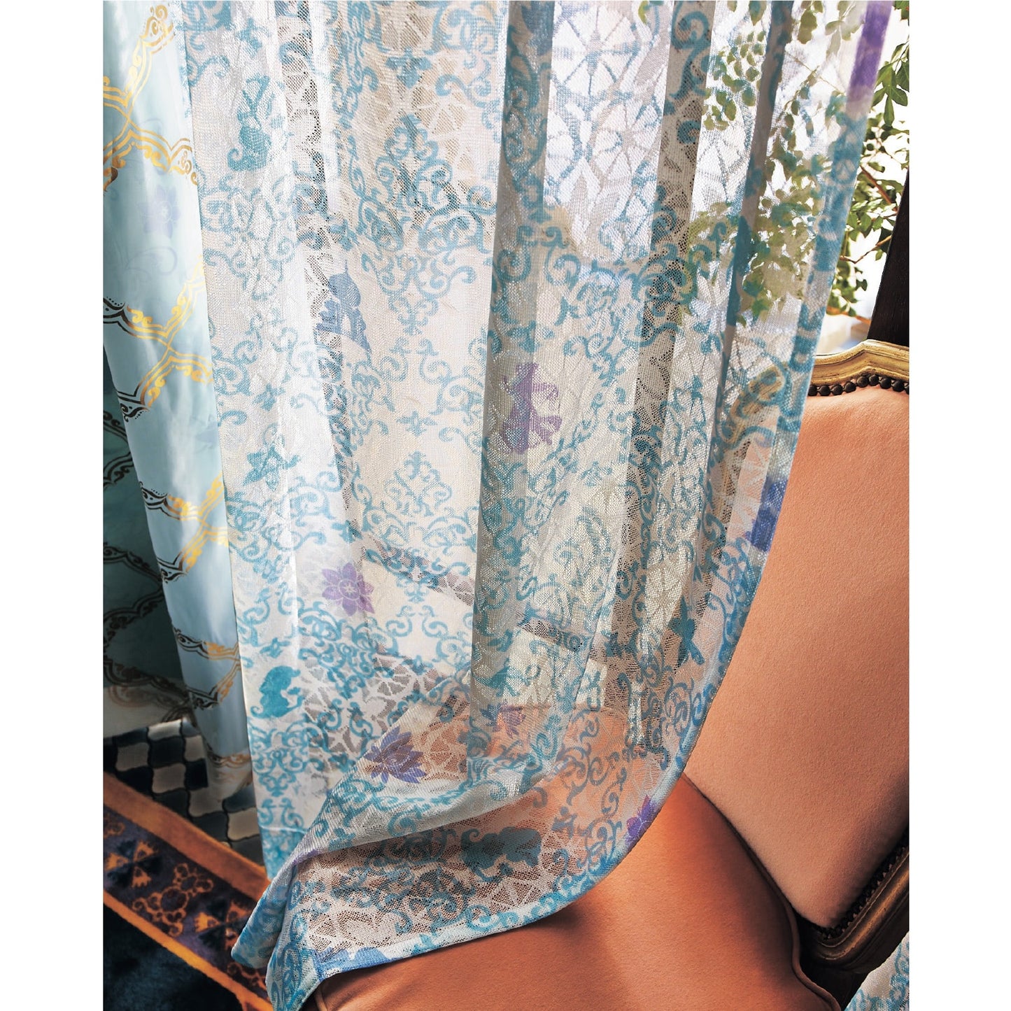  Jasmine Level 2 Blackout Window Screen Curtains 4-Pack 