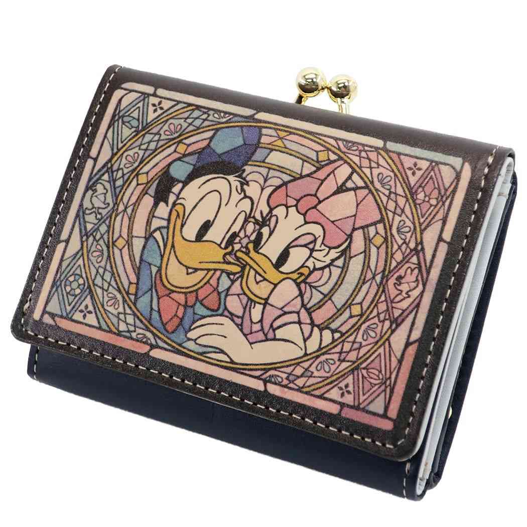 DISNEY STAINED GLASS COLLECTION Wallet Made in Japan