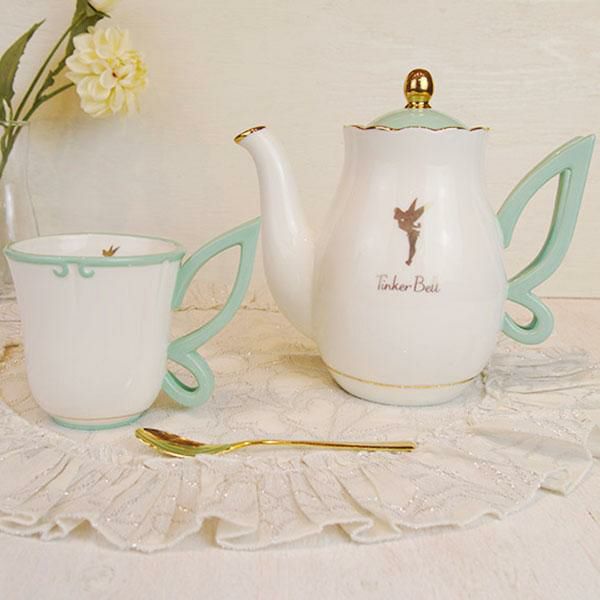  Tinker Bell Teapot + Cup Set 