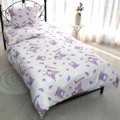  Kuromi twin sheet duvet cover set of three 