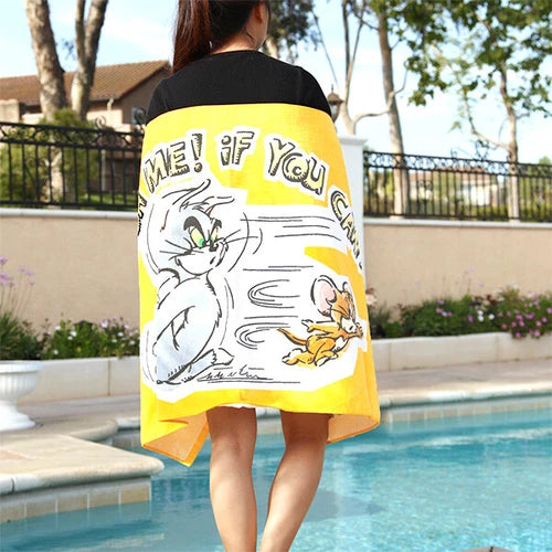  Tom&Jerry Cotton Beach Towel 