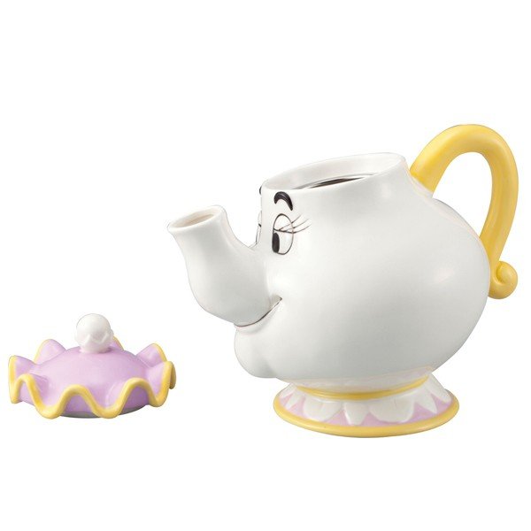 Beauty and the Beast Teapot with Cup Pottery Set 900ml
